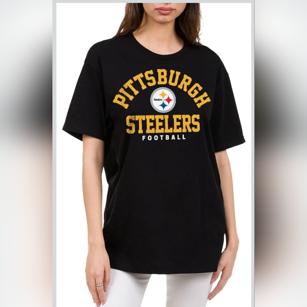 NFL Pittsburgh Steelers Unisex Black Tee
